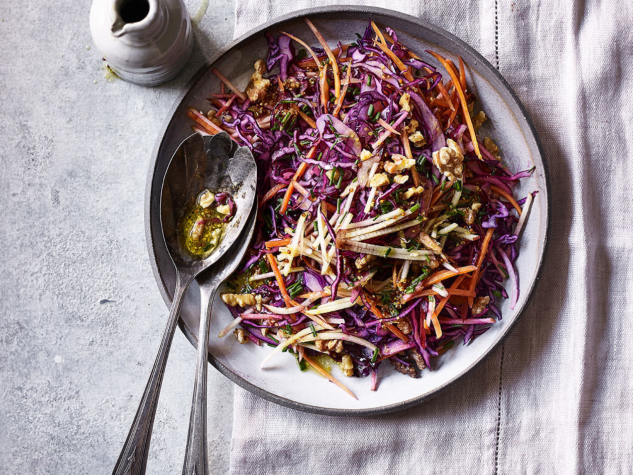 Potato and Spring Onion Salad - Orthodox Lent Recipe