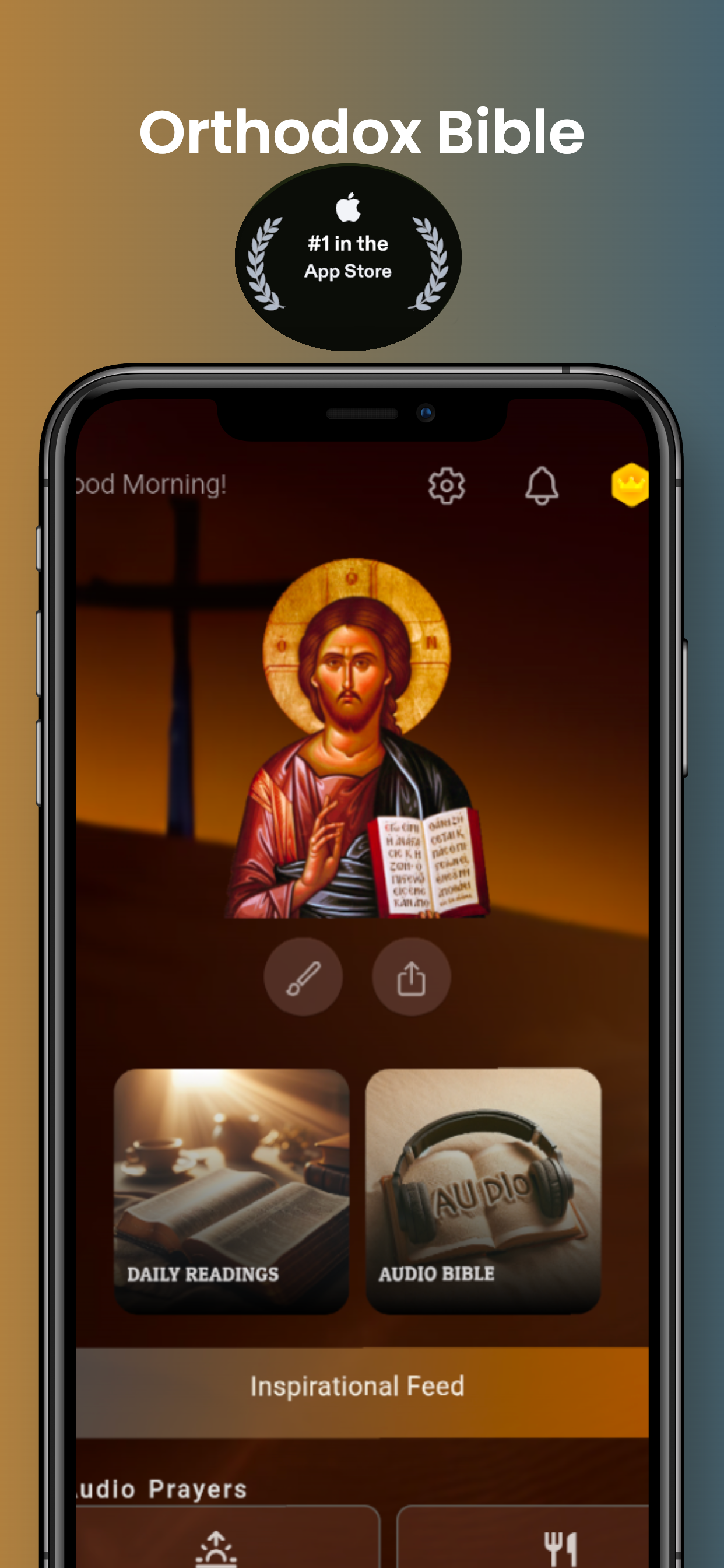 Orthodox Bible App Screenshot 1