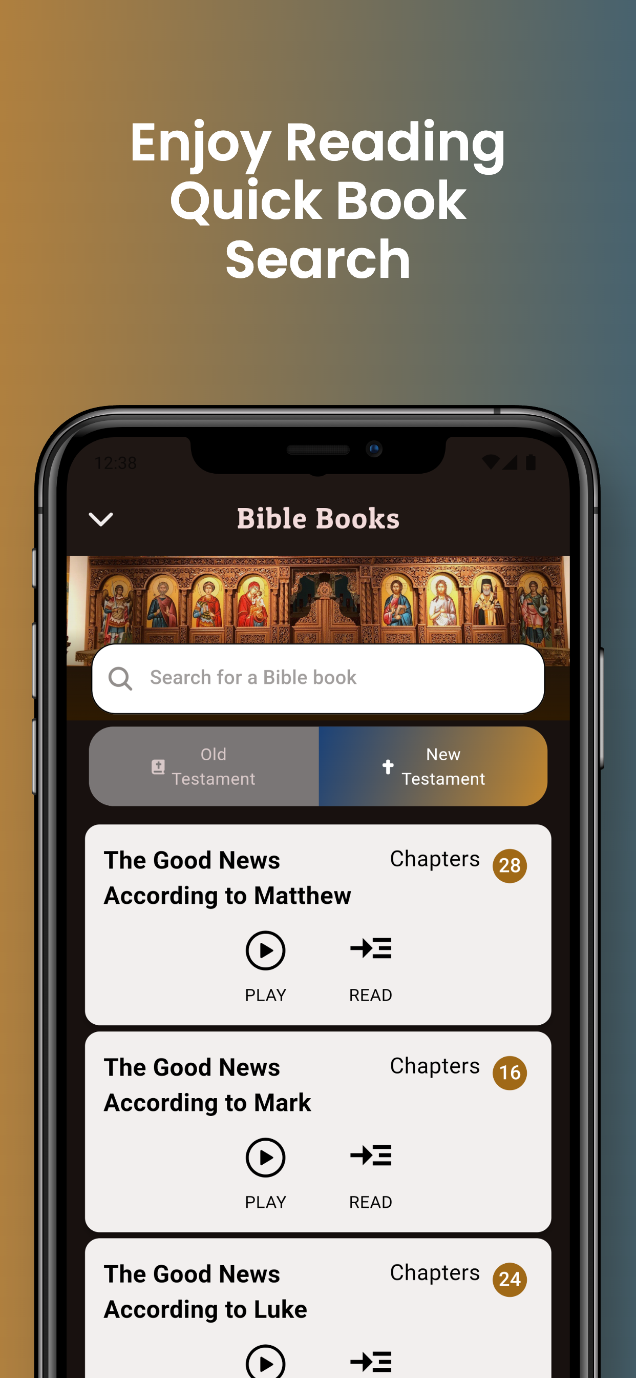 Orthodox Bible App Screenshot 3