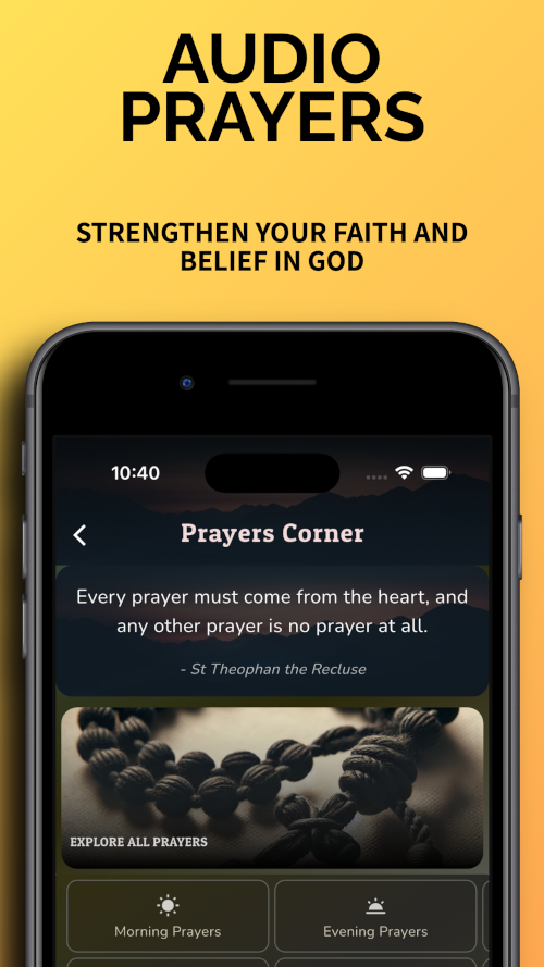 Orthodox Bible App  Orthodox Audio Prayers